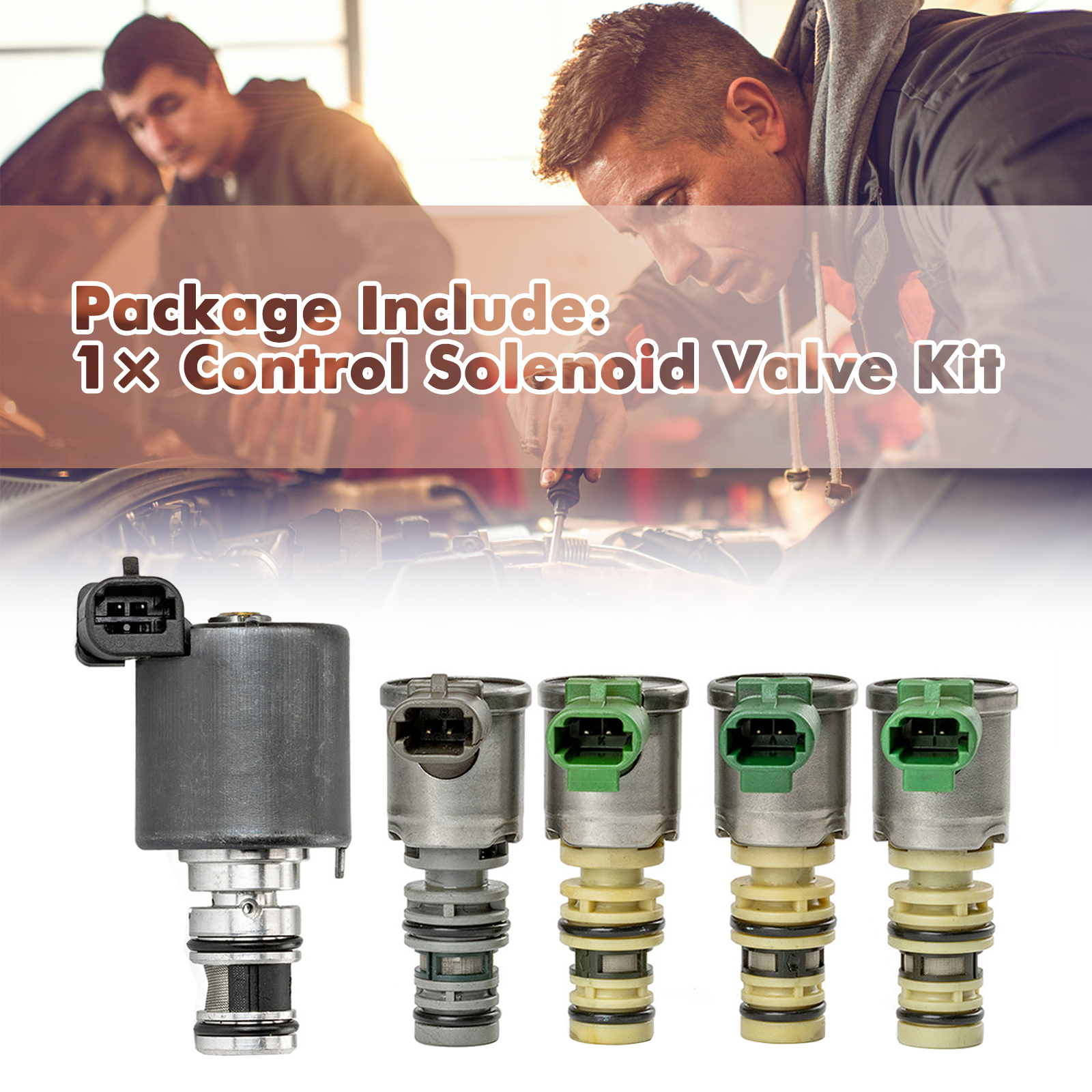 Professional Quality 5L40E Transmission Solenoid Kit GM & BMW Shift TCC