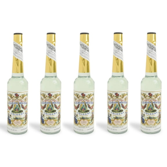 Murray & Lanman Florida Water Cologne New York (Plastic Bottle), 7.5 oz. - Pack of 5