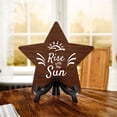 thumbnail image 2 of Rise with the Sun Star Table Sign (7" x 7") Religious Decor | Church And Home Table Signs, 2 of 6
