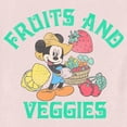 thumbnail image 2 of Toddler's Mickey & Friends Farmer Mickey Fruits and Veggies Graphic Tee Light Pink 5T, 2 of 3