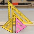 thumbnail image 4 of Pour Règle de Menuiserie Durable 7 & 12 Triangle : Outil de Précision pour Angle Droit, 4 of 9