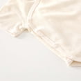 thumbnail image 6 of Mifsaly Newborn Baby Bodysuit Short Sleeve Ribbed Cotton Bodysuits Infant Soft Breathable Daily Outfits, 6 of 9
