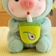thumbnail image 2 of Cute Plush Toys Adorable Plush Doll Anime Doll Pillow Cartoon Toy Plush Stuffed Sleeping Toy Pig with Feeding Bottle Plushy for Sofa Home Car Decoration Kids Children Toddlers Stuffed Animal Pillow, 2 of 4