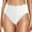 Silver, variant on RUTAYY Swimwear Women Casual High Waisted Solid Color Split Plus Size Swim Trunks Boho Swim Wear