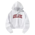 thumbnail image 1 of Sudadera casual para mujer, sudadera corta con capucha, ropa deportiva básica, jersey, ropa de gimnasia SG, 1 of 8