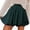 C414 Dark Green, variant on Gbsyewxs Womens Skirts Mini Skirt High Elastic Waist Solid Color Soft Elegant Summer Women'S Skirts Dark Green