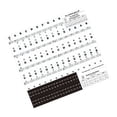 thumbnail image 5 of Greeniant Pegatina de PVC para llave de Piano, calcomanía extraíble para teclado electrónico, suministros para instrumentos musicales 2piezas Greeniant CBP143836, 5 of 5