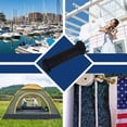 thumbnail image 5 of Grevis 50 Ft Flagpole String Kit Nylon Rope 1/4 Inch Flagpole Line Rope with 12 Flag Pole Hooks for Swing, Flagpoles, Climbing, Camping, 5 of 5