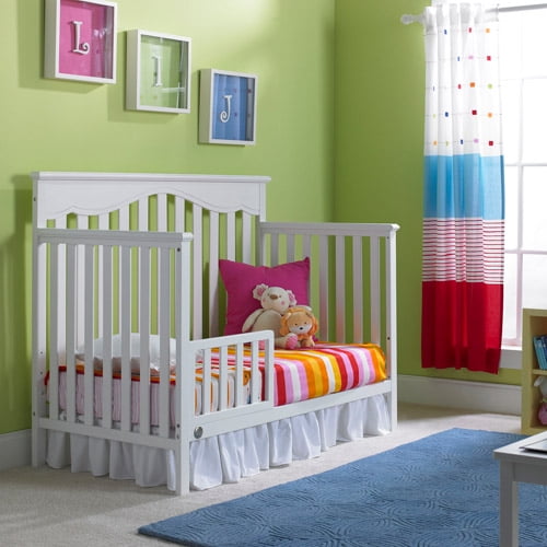 Fisher-Price Toddler Bed Rail (White 