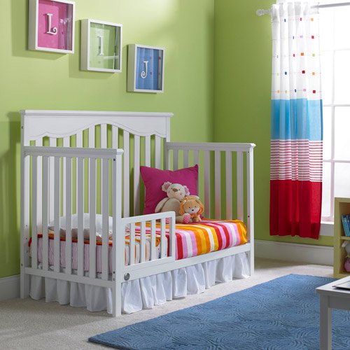 Fisher-Price Toddler Bed Rail (White) - Walmart.com - Walmart.com