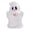 White, variant on SLYNSHome Mini Resin Halloween Gnome Figurines,White Spooky Ghost Dwarf Statues, Tiny Tabletop Decor Ornaments For Indoor Holiday Scene Arrangement