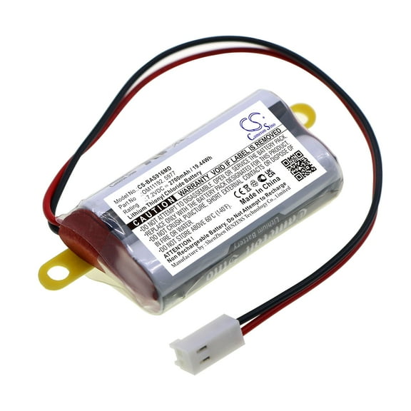 2700mAh OM11192, 5977 Battery for Baxter Healthcare 2M91617 Colleague Infusion Pump Memory
