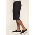 thumbnail image 3 of Victorious Men's Essential Baggy Fit Denim Shorts DS2098 RAWBLACK Size 44, 3 of 9