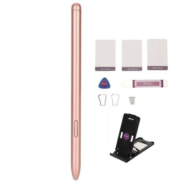 Tablet Stylus for Galaxy Tab S7 S7+Plus with 10 Replaceable Nibs 4096 Levels Pressure Sensitivity Magnetic Stylus Pen Brown