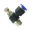 thumbnail image 2 of SENRISE Pneumatic Throttle Valve for Quick Jointing Air Piping Pneumatic Tools Model SL4-M5, 2 of 6