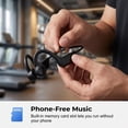 thumbnail image 4 of 2026 Upgrade Bone Conduction Headphones, Open-Ear Wireless Earbuds with 8Hrs Playtime, 180mAh Battery, Pain-Free Fit, Waterproof for Running, Gym & Outdoor, 4 of 6