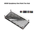 thumbnail image 4 of 12V 4Pin 1 a 10 RGB Fan HUB PC LED Strip Light Cooler Splitter para AURA, 4 of 4