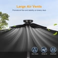 thumbnail image 4 of ACEGOSES LED Outdoor Patio 6.5x6.5ft Deck Solar Light Market Umbrella, Outside Table Umbrellas With Polyester canopy,Black, 4 of 9