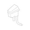 Genuine OE Land-Rover Washer Nozzle - LR048709