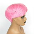 thumbnail image 1 of Men's Wig Black Boys Mid-point Bangs Natural Business Daily Wig for Cosplay, 1 of 5