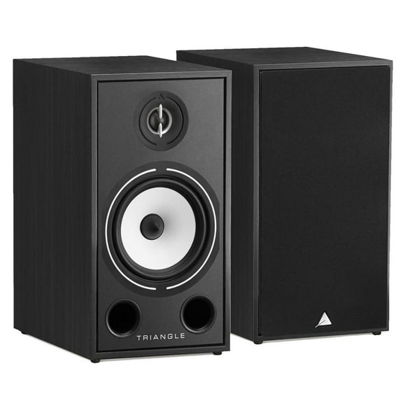 triangle HiFi Bookshelf Speakers - Borea BR03, Black Ash, Pair