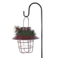 thumbnail image 5 of Alpine Corporation 9" x 36" Metal Holiday Lantern with Shepherd's Hook, Red, 5 of 13