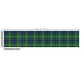 thumbnail image 2 of Ambesonne Plaid Fabric by the Yard Upholstery, Grunge Vibrant Folkloric, 2 Yards, Multicolor, 2 of 4