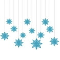 thumbnail image 3 of 6-Piece 3D Three-Dimensional Snowflake Pendant Paper Christmas Snowflake Pendant Snowflake Pendant Holiday Party Decorations, 3 of 5