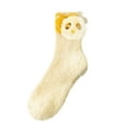 thumbnail image 1 of Womens Winter Socks, Mid Tube Socks with Fleece for Warmth and Cold Protection, 1 of 2