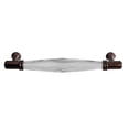 thumbnail image 3 of CKP #G-300 Brilliance Collection 3-3/4 in. (96mm) Crystal Pull, Clear with Oil-Rubbed Bronze Base, 3 of 4