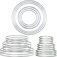 thumbnail image 1 of Aros de metal, atrapasueños, macramé, para manualidades, 24 unidades, 1 of 6