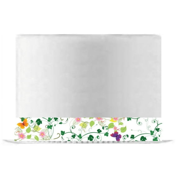 Butterfly Garden Edible Cake Decoration Ribbon -6 Slim Strips