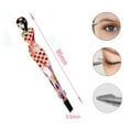 thumbnail image 5 of Eyebrow Tweezers Pinkiou Professional Slant tip Brow Clip Eyebrows Hair Removal Makeup Tool with Printed Beauty Cover Cosmetic 6 style pack of 6 pcs, 5 of 9