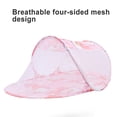thumbnail image 5 of SPRING PARK Mosquito Net Tent Portable Folding Baby Travel Crib Pop Up Boat Shape Tent Bed, 5 of 6