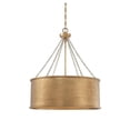 thumbnail image 1 of Savoy House Rochester 6 Light Pendant in Gold Patina, 1 of 1