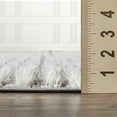 thumbnail image 2 of Loomaknoti Vemoa Altomarze 2' x 3' Gray Stripe Indoor Polyester Area Rug, 2 of 10