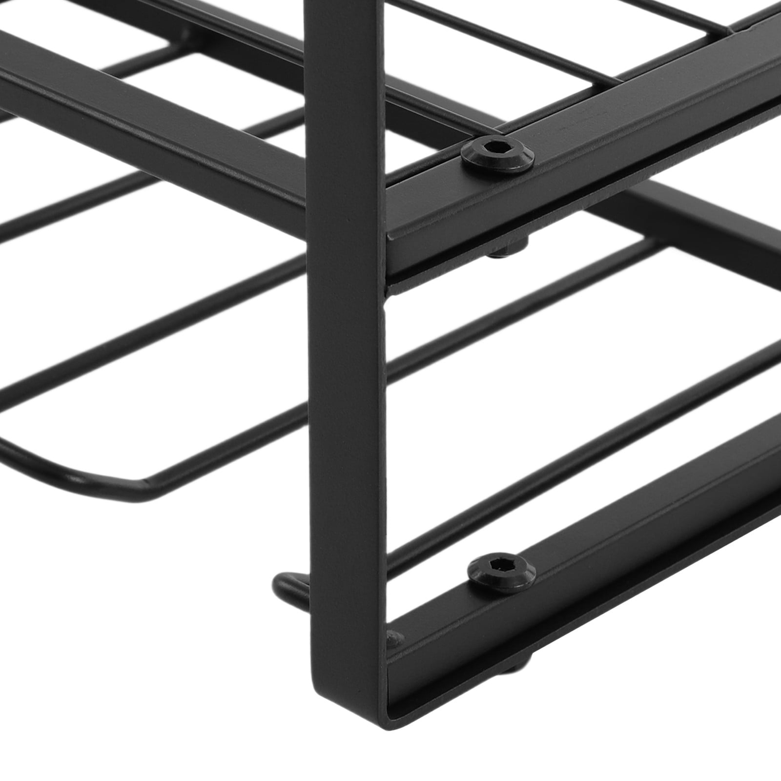 Carbon Steel Tool Organizer, Black Modern Style, Fits Tool Rooms and Workshops for Storing Various Hand Tools