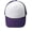 Purple, variant on DOVACKA Adjustable Snapback Trucker Hat, Foam Mesh Solid Color Lightweight Headwear for Men & Women