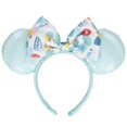 thumbnail image 1 of ¡Novedad de 2022! Diadema con orejas de Minnie de Disney para mujer, Disneyland, orejas de Mickey, lentejuelas de peluche, regalo de cumpleaños, fiesta, Cosplay, accesorios para niñas Gao Jinjia LED, 1 of 2