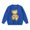 Blue, variant on Godderr Girls Cartoon Knit Sweater for Toddler 3-6Y Cute Pullover Sweater with Small Bear Autumn Spring Sweaters Tops Skin-Friendly Warm Knitwear