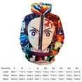 thumbnail image 2 of Demon Slayer Unisex Sweatshirts Loose Pullover Sweater Hooded Hoodie 3D Printing Jacket Winter Fall Clothes 5XL, 2 of 7