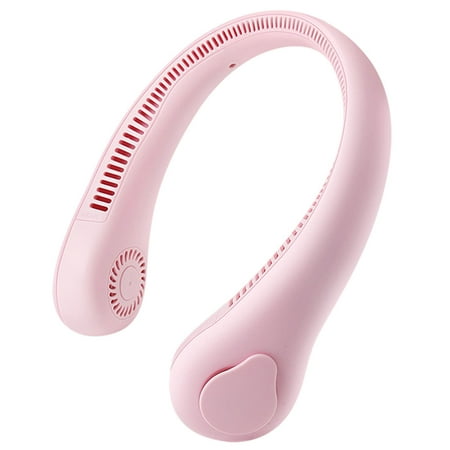 

USB Fan Neck Portable Rechargeable Dua Effect Neck Protector Hand Free Cooler 1200Mha Battery