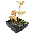 thumbnail image 1 of Indoor Desk Water Fountain, Silent  Tabletop Waterfall Fountain Circulating Flowing Water  for Home, 1 of 7