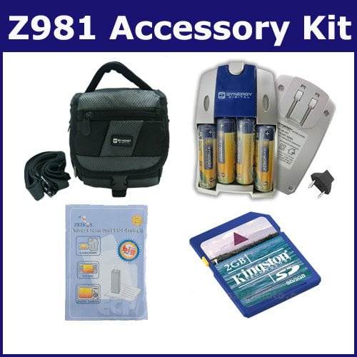 Kodak EasyShare Z981 Digital Camera Accessory Kit includes: SDC-27 Case