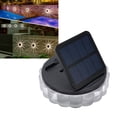 thumbnail image 4 of LED Solar Fence Light, Warm Light Solar Fence Light High Brightness  for Deck, 4 of 7
