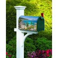 thumbnail image 4 of Mailbox Cover, Beautiful Blue Lake Dense Green Forest Snow Mountain Blue Sky Mailbox Wrap Magnetic Mailbox Covers for Outdoor Garden Yard,Farmhouse Mailbox Post Box Cover Wraps Standard Size 18"x21", 4 of 6
