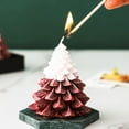thumbnail image 6 of Dserhfy Candle Special Fragrance Easy to Use Wax Christmas Tree Shape Candle Home Decor, 6 of 8