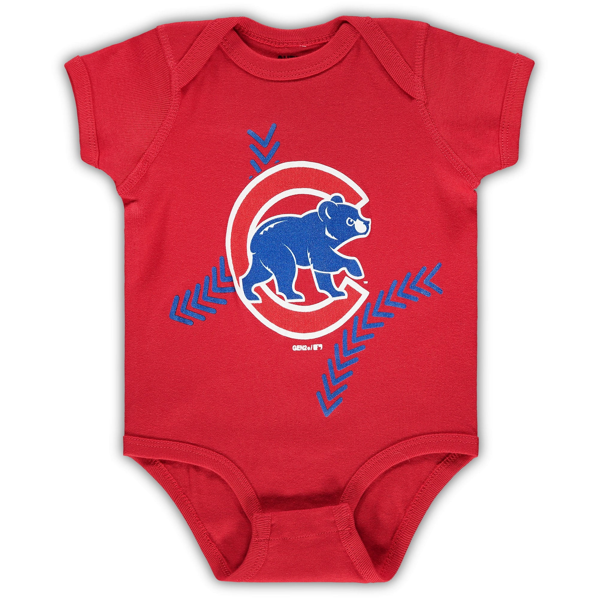Chicago Cubs Newborn & Infant Running Home Bodysuit Red