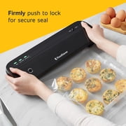 FoodSaver VS1210 Space Saving Vacuum Sealing System, Black