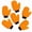 Orange, variant on stcellnmex 6 Pcs Microfiber Mitts with Thumb for Cars Paint Wash Gloves Terry Weave Dusting Mitts Gray